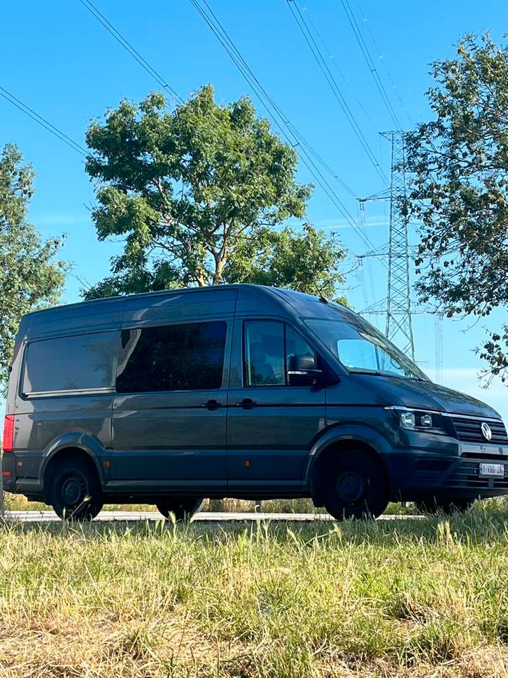 TDI 2.0 Trendline vw crafter 3l3h 140pk, Auto's, Bestelwagens en Lichte vracht, Particulier, ABS, Adaptieve lichten, Airbags, Airconditioning