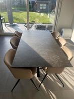 Eetkamertafel met stoelen .prijs overeen te komen, Huis en Inrichting, Tafels | Eettafels, Ophalen, Zo goed als nieuw, Vijf personen of meer