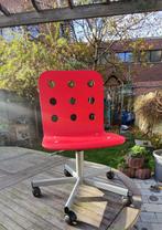 Kinder bureaustoel Ikea Jules., Ophalen, Gebruikt, Rood, Bureaustoel