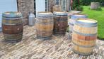 wijnvaten, regentonnen, statafels, tuindecoratie, vijver, Tuin en Terras, Regentonnen, 150 liter of meer, Ophalen, Gebruikt, Hout