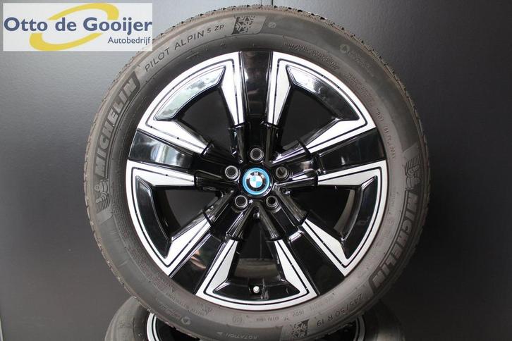 BMW iX3 G08 842 19 inch Velgen Winterbanden Origineel Michel, Auto-onderdelen, Banden en Velgen, Banden en Velgen, Winterbanden