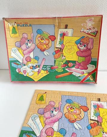 Puzzle Popples - play time 1986 beschikbaar voor biedingen
