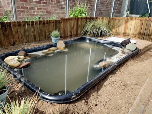 Kubbink Jupiter kunststof vijver – 230L in zeer goede staat, Tuin en Terras, Vijvers, Gebruikt, Ophalen