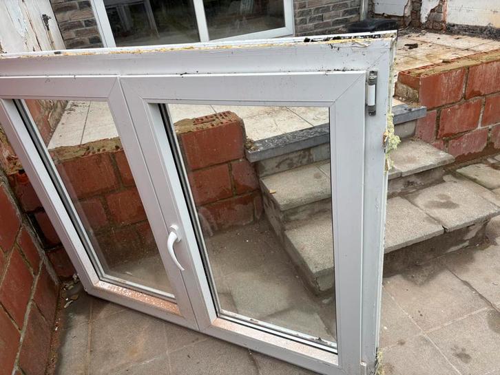 Wit frame in zeer goede staat!, Doe-het-zelf en Bouw, Raamkozijnen en Schuifdeuren, Gebruikt, Overige typen, Overige materialen