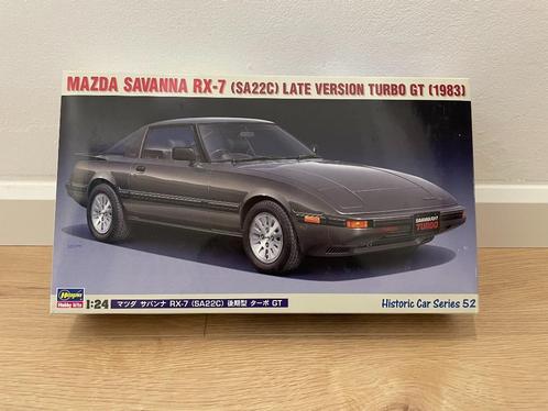 Hasegawa Mazda Savanna RX-7 Turbo GT 1/24 #21152, Hobby en Vrije tijd, Modelbouw | Auto's en Voertuigen, Zo goed als nieuw, Auto