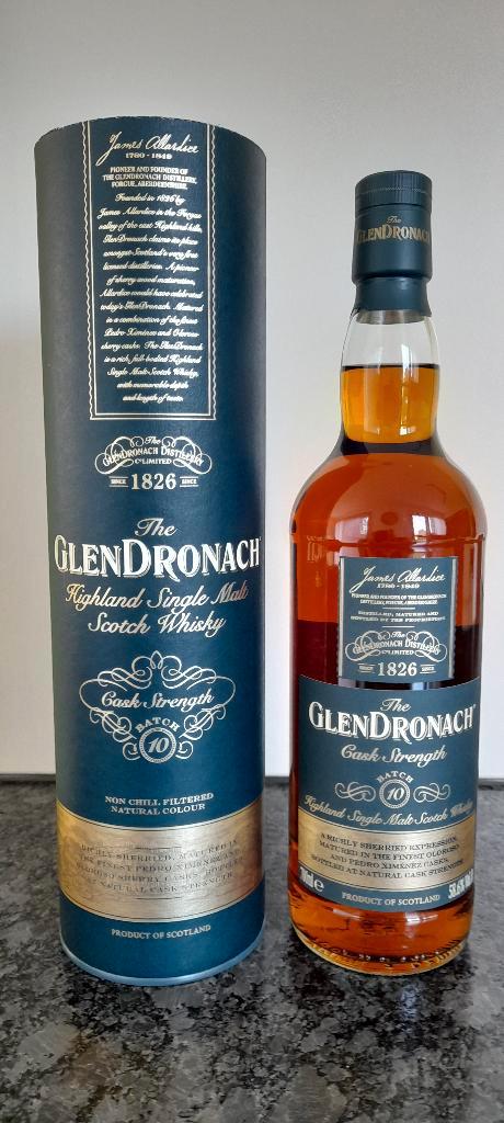 Glendronach Whisky Batch 10., Collections, Vins, Neuf, Pleine, Enlèvement ou Envoi