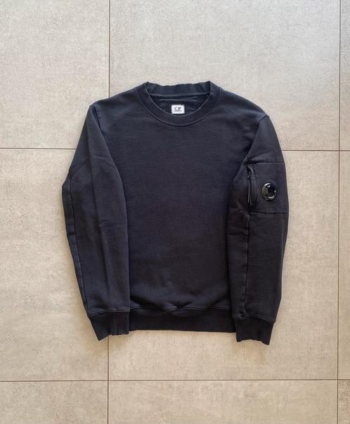 CP Company sweater with lens (black), Kleding | Heren, Truien en Vesten, Zo goed als nieuw, Maat 46 (S) of kleiner, Zwart, Ophalen of Verzenden