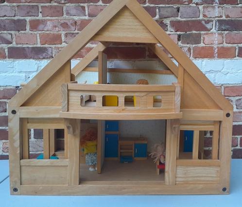 Plan toys poppenhuis met attributen, Kinderen en Baby's, Speelgoed | Poppenhuizen, Gebruikt, Poppenhuis, Ophalen