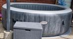 Intex 6-persoons grijze spa, Tuin en Terras, Ophalen, Zo goed als nieuw, Filter, Opblaasbaar