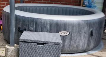 spa Intex 6 personnes gris beschikbaar voor biedingen