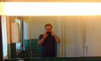 Armoire de salle de bain avec miroir, Maison & Meubles, 100 à 150 cm, Enlèvement, Utilisé, Moins de 100 cm