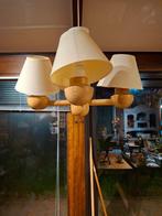 Ensemble de 1 Lustre en bois et 2 appliques murales assortie, Ophalen of Verzenden, Gebruikt, Hout, Moderne ikea