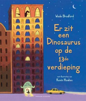boek: er zit een dinosaurus op de 13de verdieping beschikbaar voor biedingen
