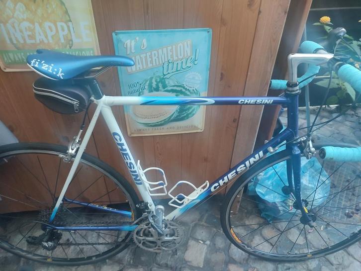 Cadre Chessini Critérium monter sans roue ni pédale, Fietsen en Brommers, Fietsen | Racefietsen, Zo goed als nieuw, Ophalen of Verzenden