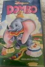 VHS Disney Dombo, Ophalen of Verzenden, Bambi of Dumbo, Gebruikt, Overige typen