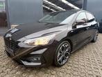Ford Focus ST line - benzine - Slechts 58000 km, Gebruikt, Zwart, Leder, Bedrijf