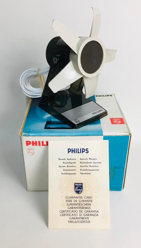 Philips HZ5170 Vintage tafel ventilator 1965 ALS NIEUW, Verzamelen, Retro, Huis en Inrichting, Verzenden
