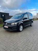 Volkswagen Caddy 2018 'Dark and Cool', Auto's, Voorwielaandrijving, Stof, Bluetooth, Zwart