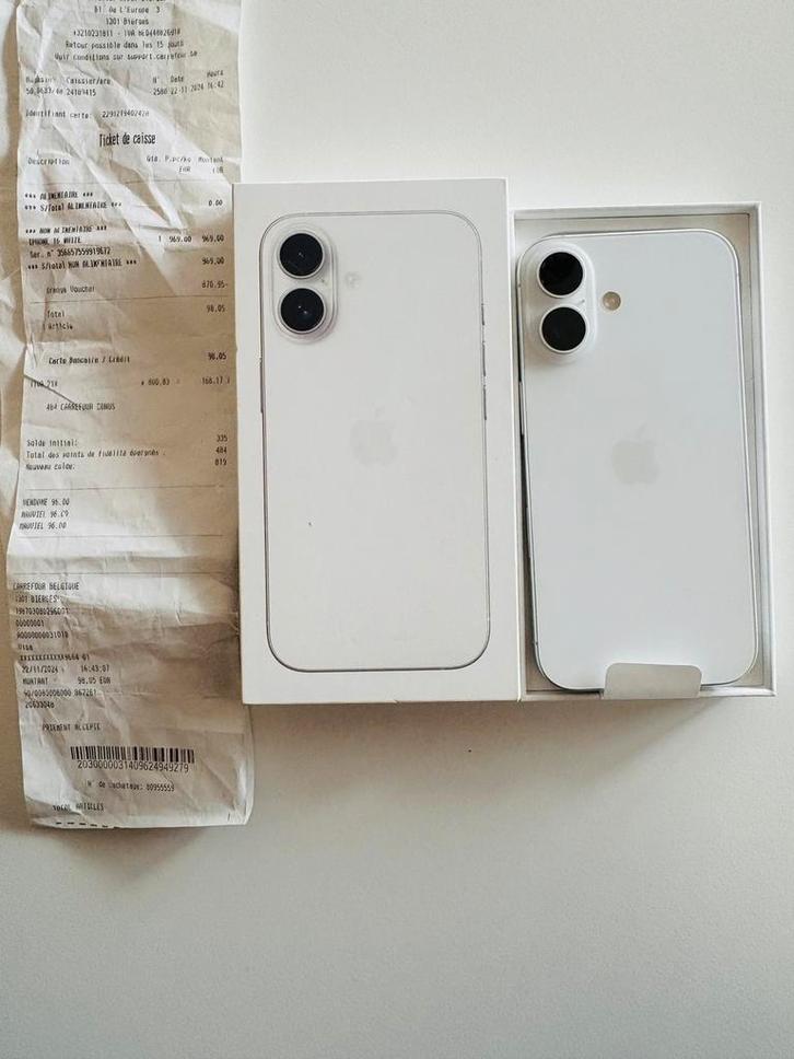 Iphone 16, Telecommunicatie, Mobiele telefoons | Apple iPhone, Zo goed als nieuw, iPhone 16, Ophalen