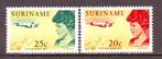 Postzegels Suriname (2) : tussen nr. 477 en 572, Postzegels en Munten, Postzegels | Suriname, Ophalen of Verzenden, Gestempeld