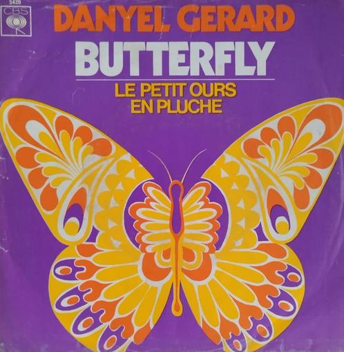 Daniel Gerard - Papillon, CD & DVD, Vinyles Singles, Comme neuf, Single, Pop, 7 pouces, Enlèvement ou Envoi