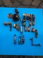 Lot de accessoires anciens de fermeture de fenêtre, Enlèvement, Cuivre