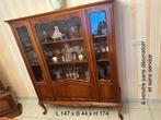 Magnifique vitrine en style Biedermeier- / Louis-Philippe, Ophalen, 100 tot 150 cm, Zo goed als nieuw, Kersenhout