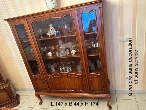 Magnifique vitrine en style Biedermeier- / Louis-Philippe, Huis en Inrichting, Kasten | Vitrinekasten, Zo goed als nieuw, 150 tot 200 cm