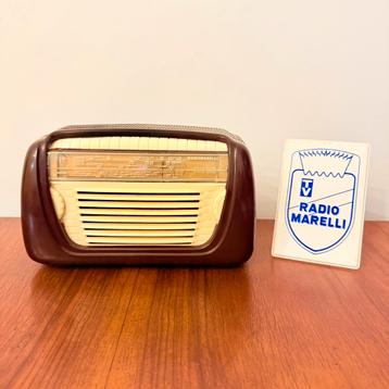 VINTAGE BUIZENRADIO RADIOMARELLI FIDO RD155 ITALIË 1955 RARE beschikbaar voor biedingen