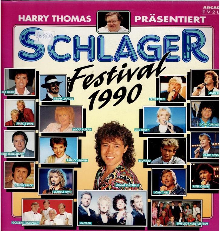 2 x Vinyl, LP   /   Harry Thomas Präsentiert Schlagerfestiva, Cd's en Dvd's, Vinyl | Overige Vinyl, Overige formaten, Ophalen of Verzenden