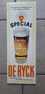 De Ryck special bier reclame bordje uit Herzele, Utilisé, Enlèvement ou Envoi