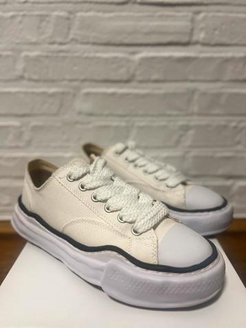 Maison Mihara Yasuhiro OG Sole Canvas Low White EU 39 beschikbaar voor biedingen