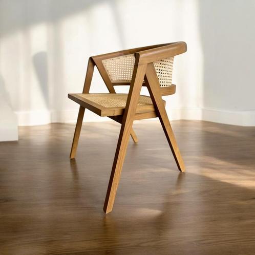 Wabisabi 'curved' eetkamerstoel (meerdere stuks), Antiek en Kunst, Antiek | Meubels | Stoelen en Sofa's, Ophalen