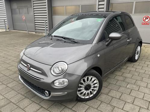 Fiat 500 Lounge Hybrid, Auto's, Fiat, Metaalkleur, Benzine, Euro 6, Berline, 3 deurs, Handgeschakeld, Zilver of Grijs, Zwart