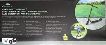 Active touch - Step met vering, tot 102,5 cm beschikbaar voor biedingen