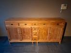 Buffetkast teak, Huis en Inrichting, Kasten | Buffetkasten, Ophalen, Met deur(en), 100 tot 150 cm, Teakhout