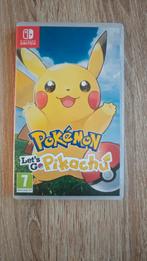 Let's go Pikachu Pokemon Nintendo switch, Games en Spelcomputers, Ophalen, Zo goed als nieuw