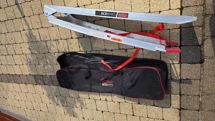 Oprijplaat Acebikes 340kg, Motoren, Accessoires | Overige, Zo goed als nieuw, Ophalen