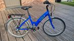 Kinderfiets 22inch, blauwe meisjesfiets, Fietsen en Brommers, Fietsen | Kinderfietsjes, Ophalen of Verzenden, Zo goed als nieuw