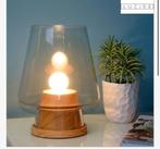 Lamp - tafellamp - deco - Lucide, Minder dan 50 cm, Nieuw, Hout, Ophalen