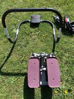 Ab-trainer + stepper, Sport en Fitness, Buik, Kunststof, Hometrainer, Gebruikt