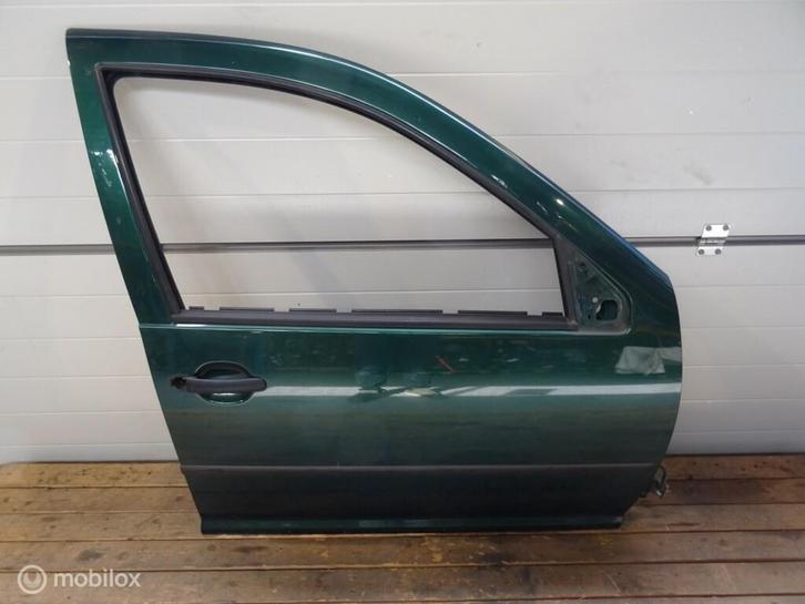 Portier rechtsvoor ​​​ ​​Volkswagen Bora ('98-'06)​ LC6M, Auto-onderdelen, Carrosserie, Deur, Volkswagen, Voor, Rechts, Gebruikt
