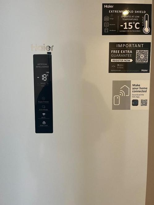 Haier No Frost Diepvries of Ijskast 226L, Elektronische apparatuur, Vriezers en Diepvrieskisten, Zo goed als nieuw, Vrijstaand