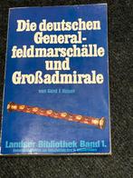 Die Deutschland Generalfeldmarschälle und Grossadmirale, Collections, Enlèvement ou Envoi