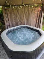 Intex Purespa Deluxe Bubble and Jets 4p, Tuin en Terras, Ophalen, Gebruikt, Afdekzeil