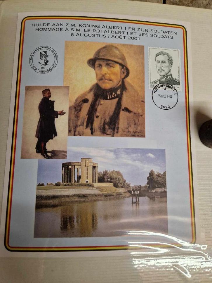 Koning Albert 1 / Nieuwpoort Postzegelverzameling, Postzegels en Munten, Postzegels | Volle albums en Verzamelingen, Ophalen of Verzenden