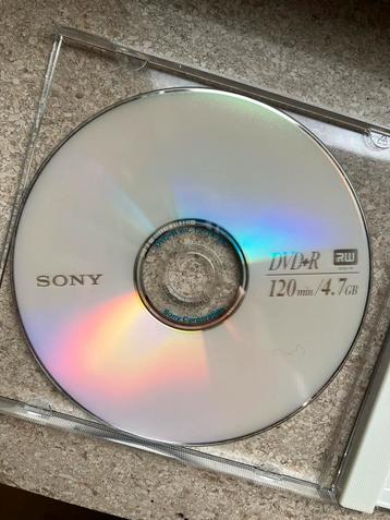 CD-R 5 unités et 1 DVD+R à enregistrer, avec leurs boîtes, Neuf, Sony et TDK, Enlèvement ou Envoi, Double couche
