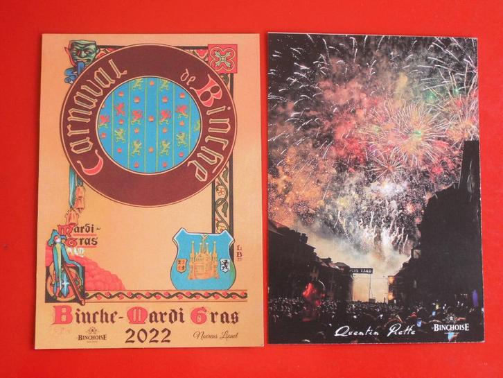 Carte Postale Pub * LA BINCHOISE * Carnaval de Binche *, Verzamelen, Postkaarten | België, Ongelopen, Henegouwen, 1980 tot heden