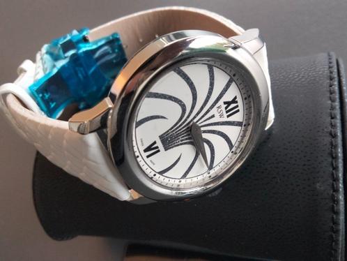 RSW SWISS 9141-SL-1 horloge NIEUW, Handtassen en Accessoires, Horloges | Dames, Nieuw, Polshorloge, Overige merken, Staal, Leer