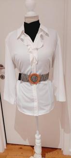 Chemise blanche vintage taille 46 made in Germany, Ophalen, Zo goed als nieuw, Wit